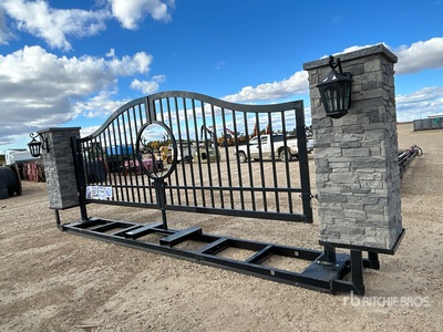 Bulldog Industries 20 ft Entrance Driveway Gate (Unused)