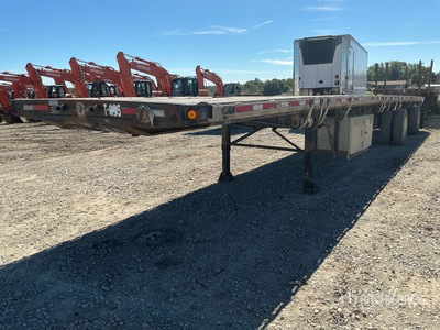 1996 Fontaine 45000 lb 48 ft T/A Spread Axle Przyczepa płaska