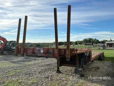 1993 Fontaine 48 ft T/A Spread Axle Plateforme Surbaissée