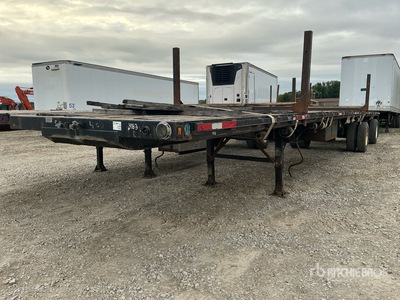 1999 Fruehauf 48 ft T/A Spread Axle Przyczepa płaska