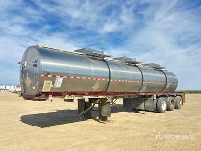 1979 Beddard Tri/A Trailer cisterna