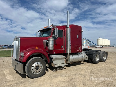 2002 Kenworth W900 6x4 Cabeza Tractora Cabina Dormitorio