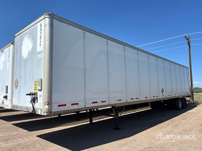 2002 Wabash DVCVHPC 53 ft x 102 in T/A Semi-remorque fourgon