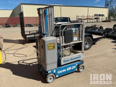 2016 Genie GR-20 Vertical Mast Lift