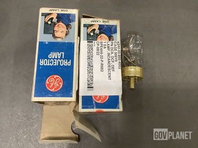 (11) GE DCF Projector Lamps