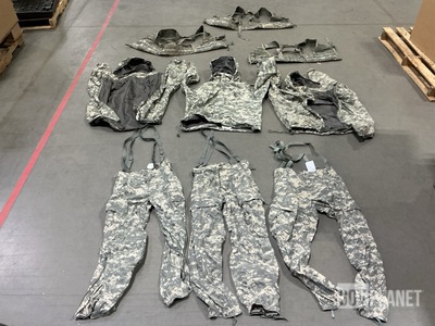 (12) Trousers, (16) Load Carriers, (6) Jackets & Assorted Items