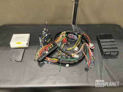(4) Battery Power Supplies, (1) Power Supply Unit, (1) Harness & Assorted Items