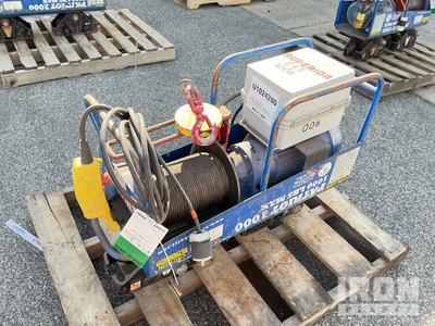 2015 Hi-Tech Patriot 1000 Electric 230V I-Beam Trolley - Cable Material Hoist