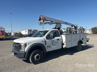 2018 Versalift 36 ft on 2018 Ford F-550 XL 4x2 Cable Placer Podnośnik Koszowy