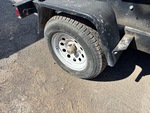 Trailer Chassis with Right Rear Tire