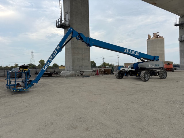 2021 Genie SX135-XC 4WD Diesel Telescopic Boom Lift 2021 Genie SX135-XC 4WD Diesel Telescopic Boom Lift