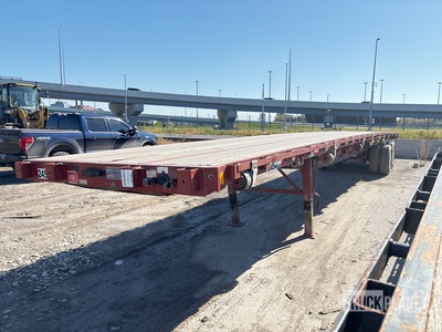 1999 Great Dane 48 ft T/A Flatbed Trailer