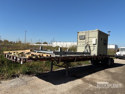 2000 Trailmobile 45 ft T/A Flatbed Trailer