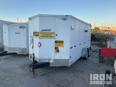 2019 RC MWT7X16TA2 16 ft T/A Enclosed Trailer
