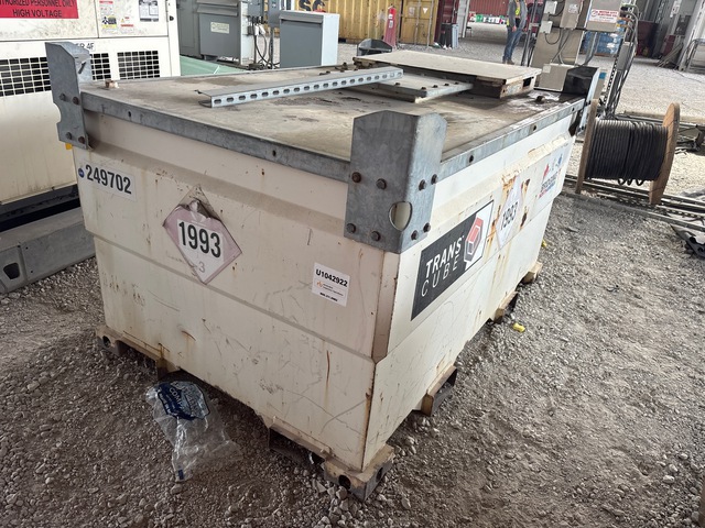 2013 Western Transcube 792 gal Skid Mounted Steel Diesel Fuel Tank