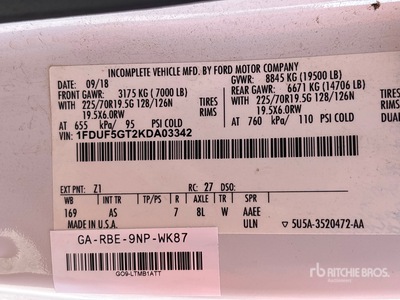 2019 Ford F-550 4x2 XL その他のトラック