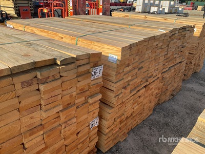 Quantity of (256) (2 Lifts Total) 2x6x8 SYP #3 Kiln Dried-Heat Treated S4S Tarcica (Unused)