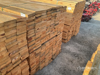 Quantity of (256) (2 Lifts Total) 2x6x8 SYP #3 Kiln Dried-Heat Treated S4S Tarcica (Unused)