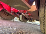 Trailer Chassis with Axle Condition