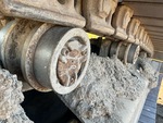 Undercarriage with Left Carrier Rollers
