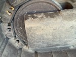 Undercarriage with Left Track Tensioner