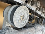 Undercarriage with Right Carrier Rollers