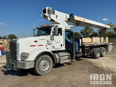 Manitex 30100C 60000 lb Straight Boom on 2017 Manitex 6x4 شاحنة رافعة