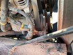 Engine with A/C Compressor