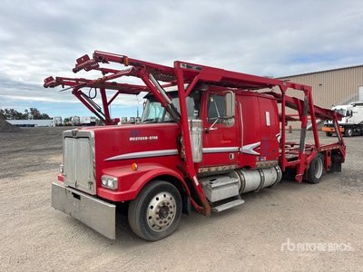 2006 Western Star 4900 6x4 Sleeper شاحنة نقل سيارات (Inoperable)