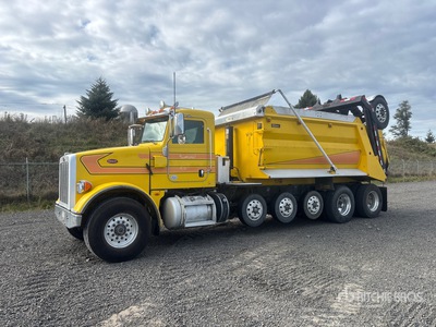 2015 Peterbilt 365 14x4 Super 18 Five Axle Dump Truck