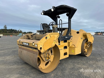 2011 Cat CB-54 XW Double Drum Roller