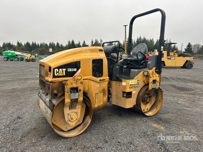 2014 Cat CB-34B Rodillo Tándem