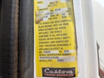 General Appearance with Motor Vehicle Safety Standards Label