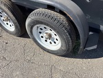 Trailer Chassis with Right Front Tire