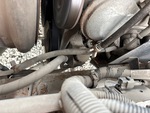 Engine with A/C Compressor