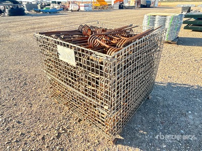 Quantity of 26 in x 12 in x 5/8 in Harrow Tines (Unused)