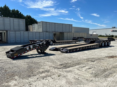 2026 Witzco Challenger RG52 Tri/A Removable Gooseneck Lowboy Trailer (Unused)