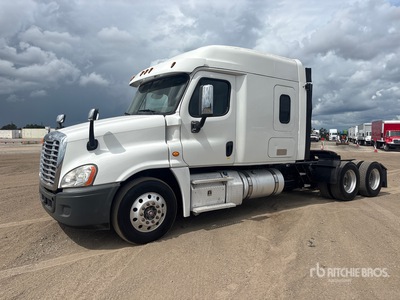 2017 Freightliner Cascadia 125 6x4 T/A Sleeper Truck Tractor