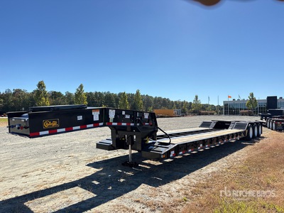 2026 Witzco RG-52 Tri/A Removable Gooseneck Lowboy Trailer (Unused)