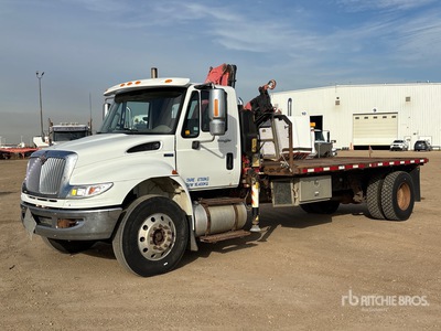 2011 Fassi F80A.24 7826 lb Knuckle Boom on 2012 International Durastar 4300 4x2 Boom Truck