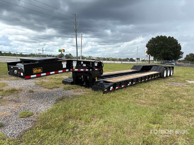 2026 Witzco Challenger Tri/A Removable Gooseneck Remorque Surbaissée (Unused)