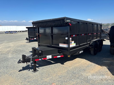 2027 Denton DT07144 13 ft 11 in T/A Dump Utility Trailer