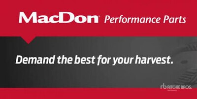MacDon Parts Credit - Donated by MacDon - Valued at $5,000