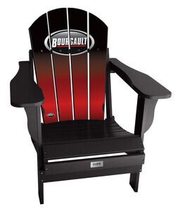 Pair of Bourgault Adirondack Chairs and Bourgault Cornhole Game Attrezzatura agricola varia