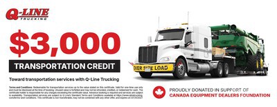 Q-Line Trucking Transport Credit Attrezzatura agricola varia