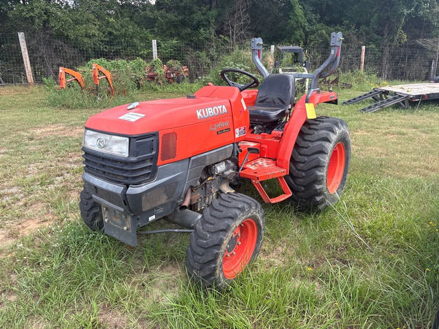 2010 Kubota L3400DT-1F 4WD Utility Tractor (Inoperable)