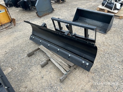 Horst Welding SB1000R72YAY 72 in Skid Steer Snow Blade (Unused)