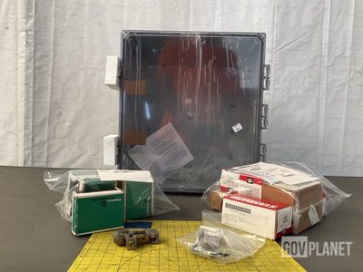 (8) Contact Sets, (6) Electrical Contact Brush Holders & Assorted Items