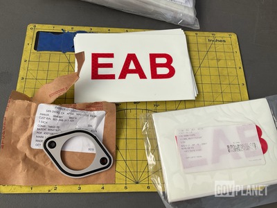 (25) Reflective Signs, (9) Gaskets, (3) O-Rings & Assorted Items