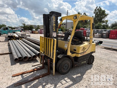 Hyster H50FT 4800 lb Pneumatic Tire Forklift (Inoperable)
